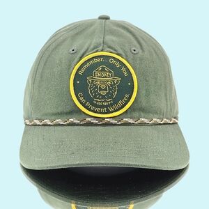 MAD Engine Hat Cap Green Snapback Smokey Bear Simple Circle Logo Trucker Hat